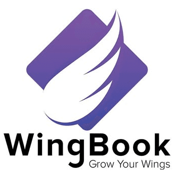 WingBook logo